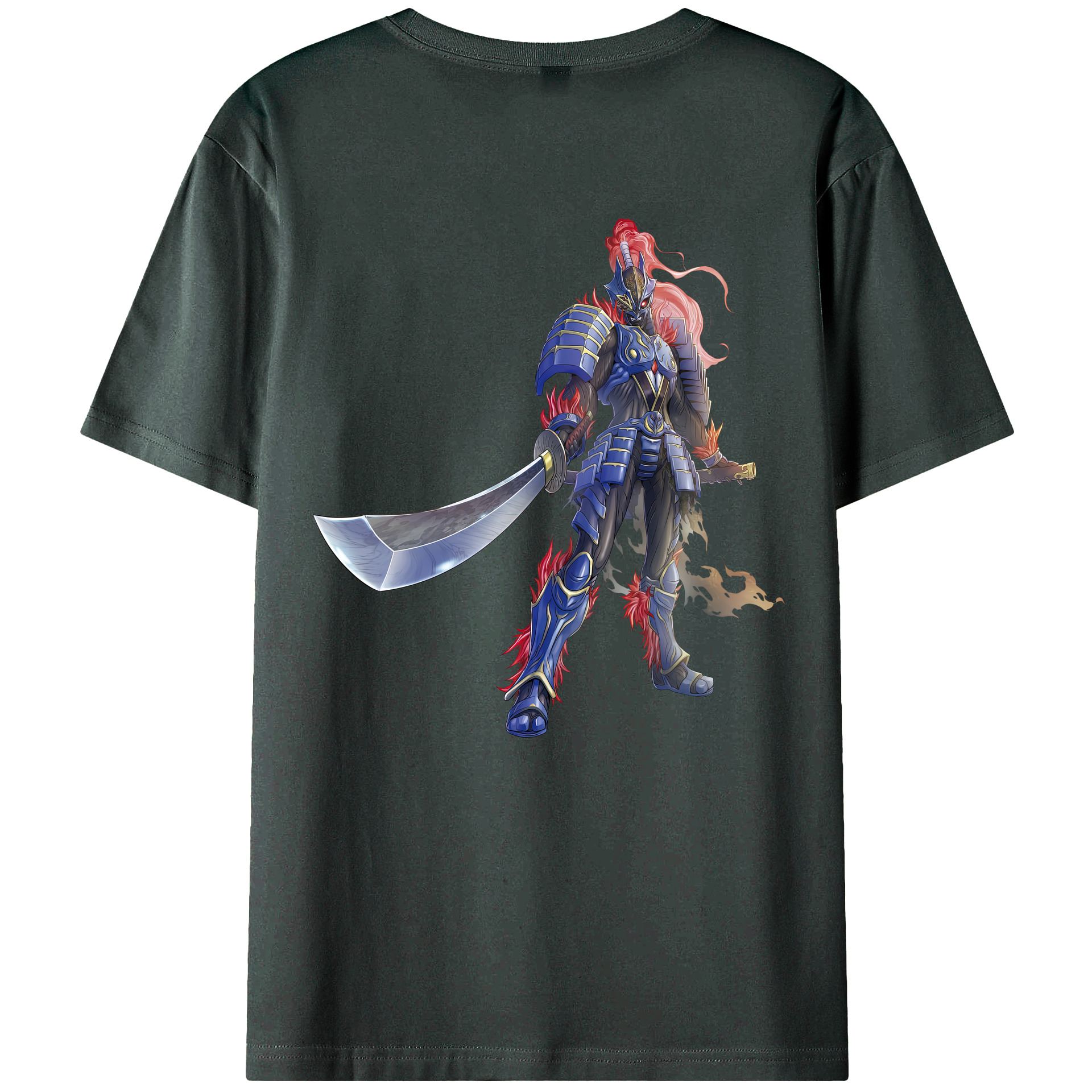 （画像用） ウルトラマン Ultraman 綿100％ メンズ半袖Tシャツ（バックプリント） 通気性